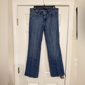 Banana Republic Flare Wide Leg Jeans in Blue